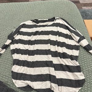 Promesa | Striped Long Sleeve Knit Top | M